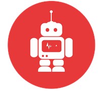 Красный робот - Владимир - логотип