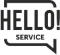 HELLO SERVICE - Новосибирск - логотип