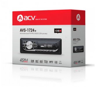 Автомагнитола ACV AVS-1724W - ремонт