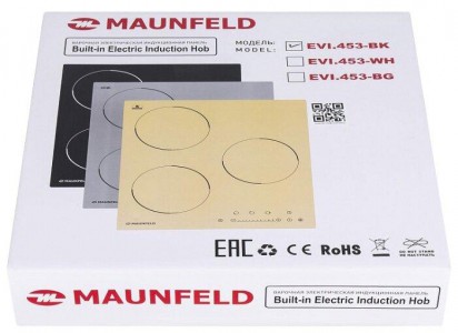 Индукционная варочная панель MAUNFELD EVI.453-BK - фото - 7