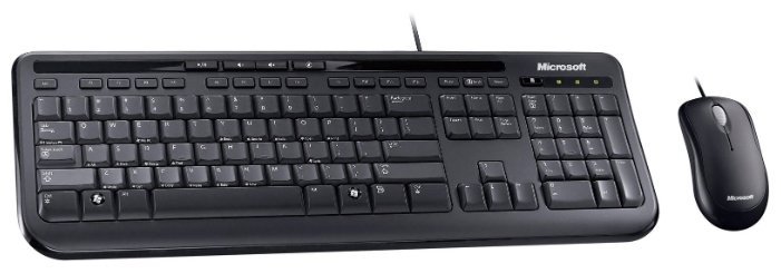 Клавиатура Microsoft Wired Keyboard 600 Black USB - фото - 2