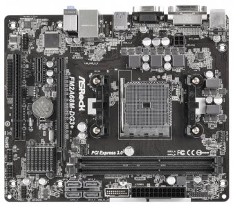 Материнская плата ASRock FM2A68M-DG3+ - фото - 3