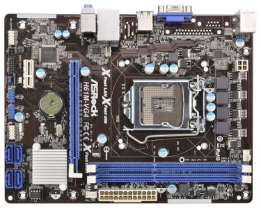 Материнская плата ASRock H61M-VG4 - фото - 3