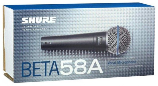 Микрофон Shure BETA 58A - фото - 4