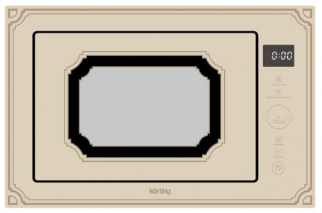 Микроволновая печь встраиваемая Korting KMI 825 RGB - фото - 1