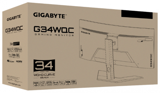 Монитор GIGABYTE G34WQC 34" - фото - 5