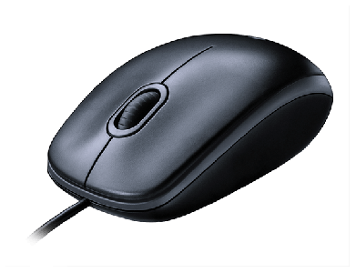 Мышь Logitech Mouse M100 Black USB - фото - 3