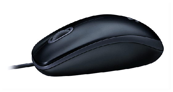 Мышь Logitech Mouse M100 Black USB - фото - 2