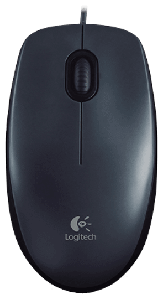 Мышь Logitech Mouse M100 Black USB - фото - 1