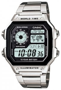 Наручные часы CASIO AE-1200WHD-1A - фото - 1