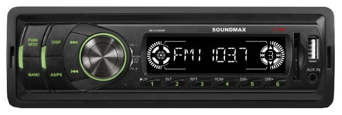 Автомагнитола SoundMAX SM-CCR3050F - фото - 1