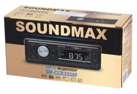 Автомагнитола SoundMAX SM-CCR3056F - фото - 2