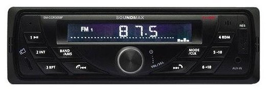 Автомагнитола SoundMAX SM-CCR3058F - фото - 2