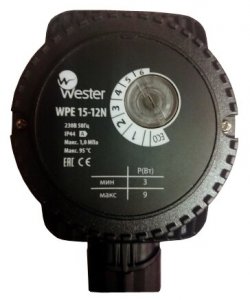 Насос Wester WPE 15-12N - ремонт