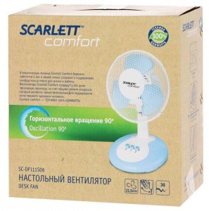 Настольный вентилятор Scarlett SC-DF111S06 - фото - 2