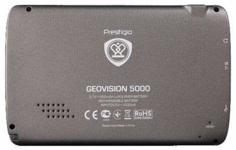 Навигатор Prestigio GeoVision 5000 - фото - 3