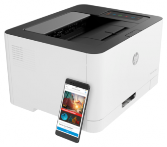 Принтер HP Color Laser 150nw - фото - 8