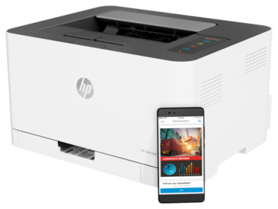 Принтер HP Color Laser 150nw - фото - 5