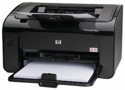 Принтер HP LaserJet Pro P1102w - фото - 1