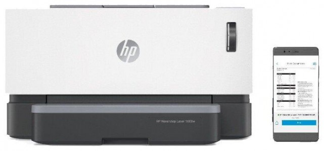 Принтер HP Neverstop Laser 1000w - фото - 2