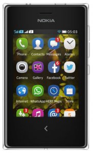 Смартфон Nokia Asha 503 Dual Sim - фото - 1