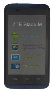 Смартфон ZTE Blade M - фото - 4