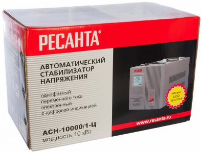 Стабилизатор напряжения РЕСАНТА ACH-10000/1-Ц - фото - 7