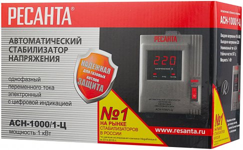 Стабилизатор напряжения РЕСАНТА ACH-1000/1-Ц - фото - 6