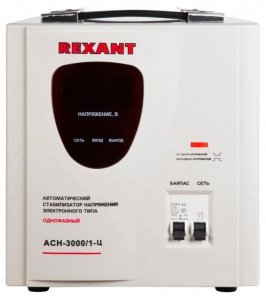 Стабилизатор напряжения REXANT АСН-3000/1-Ц - фото - 2