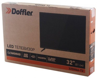 Телевизор Doffler 32DH46-T2 - фото - 7