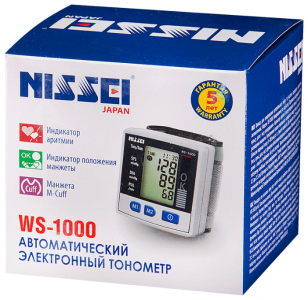 Тонометр Nissei WS-1000 - фото - 1