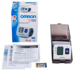 Тонометр Omron R1 - фото - 5