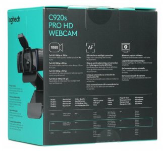 Веб-камера Logitech HD Pro Webcam C920S - фото - 8