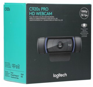 Веб-камера Logitech HD Pro Webcam C920S - фото - 1