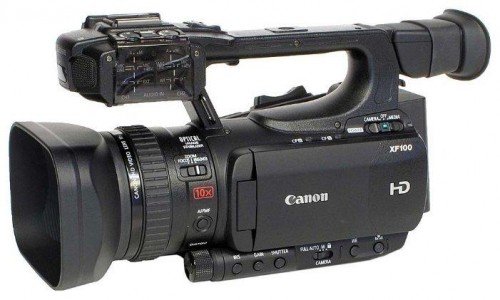 Видеокамера Canon XF100 - фото - 2