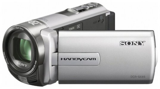 Видеокамера Sony DCR-SX45E - фото - 2