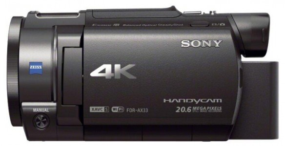 Видеокамера Sony FDR-AX33 - фото - 3