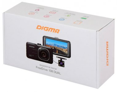 Видеорегистратор Digma FreeDrive 108 DUAL - фото - 16