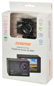 Видеорегистратор DIGMA FreeDrive Action 4K WIFI - фото - 7