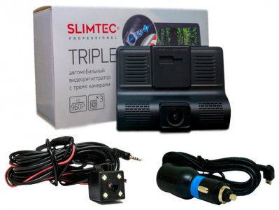 Видеорегистратор Slimtec Triple - фото - 7