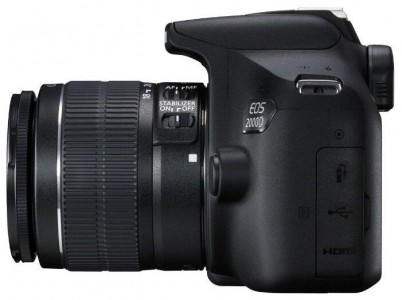 Зеркальный фотоаппарат Canon EOS 2000D Kit - фото - 5