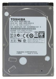 Жесткий диск Toshiba MQ01ABD100 - ремонт